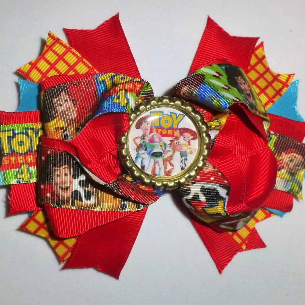 Toy Story Girls 5-Inch Hair Bow Clip